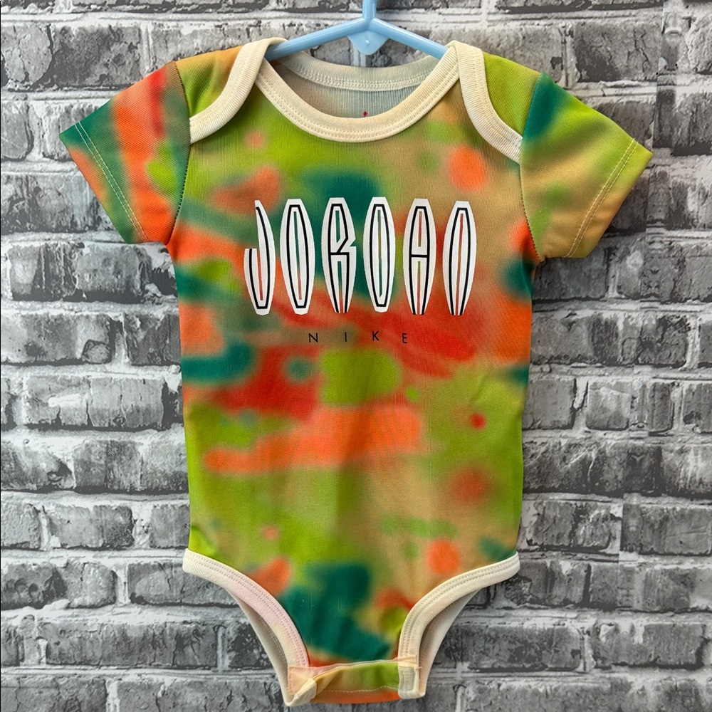 Jordan Kids Colorful‎ Tie-Dye onesie